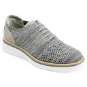 【送料無料】 バンス メンズ オックスフォード シューズ Vance Co. Marlon Men's Casual Dress Shoes Gray