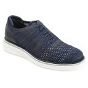 【送料無料】 バンス メンズ オックスフォード シューズ Vance Co. Marlon Men's Casual Dress Shoes Navy