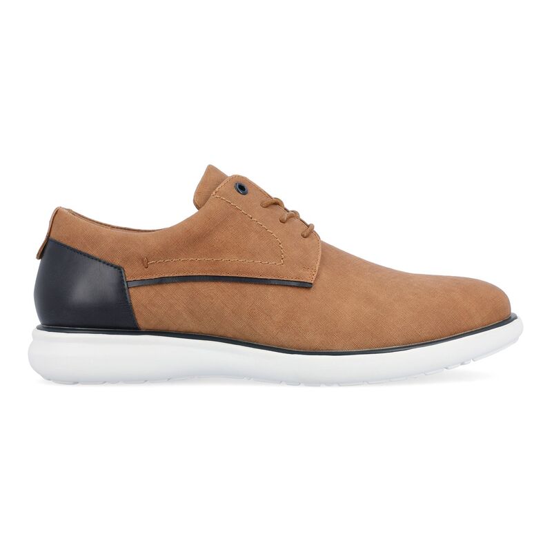 【送料無料】 バンス メンズ スニーカー シューズ Vance Co. Kirkwell Men's Casual Derby Shoes Tan