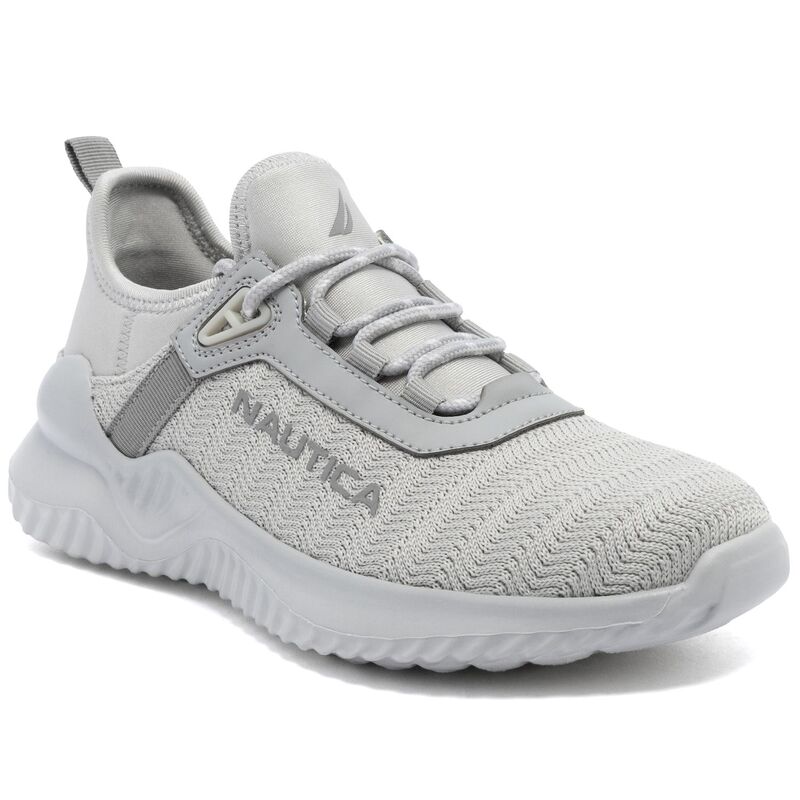 ナウティカ レディース シューズ スニーカー レース Nautica Danville Women's Lace-Up Lightweight Comfort Athletic Sneakers Light Grey グレー