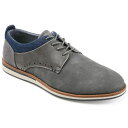 【送料無料】 バンス メンズ オックスフォード シューズ Vance Co. Latrell Men's Casual Dress Shoes Gray