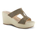 【送料無料】 パトリシア レディース サンダル シューズ Patrizia Cherlyn Women's Wedge Sandals Beige(4)