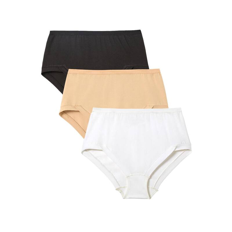 ����ե����� ���祤�� ��ǥ����� ������������� �ѥ�� �ץ饹������ Comfort Choice Plusize 3-Pack Comfort Leg B...