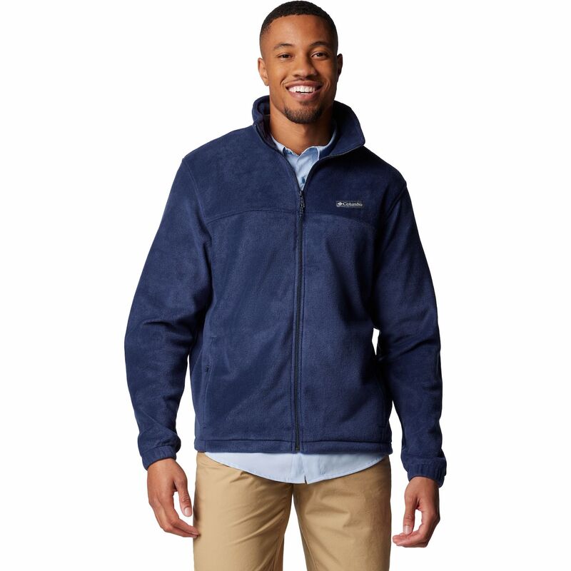 【送料無料】 コロンビア メンズ ジャケット・ブルゾン アウター Men's Columbia Steens Mountain Full-Zip Fleece Jacket Collegiate Navy
