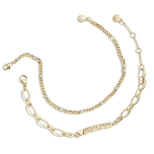 【送料無料】 アンブランデッド レディース ブレスレット・バングル・アンクレット アクセサリー WEAR by Erin Andrews x Baublebar Gold Denver Broncos Linear Bracelet Set Den Gold 【送料無料】 アンブランデッド レディース ブレスレット・バングル・アンクレット アクセサリー WEAR by Erin Andrews x Baublebar Gold Denver Broncos Linear Bracelet Set Den Gold