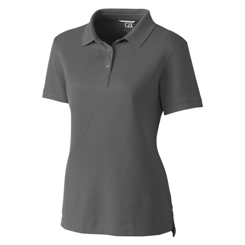 カッターアンドバック レディース トップス シャツ Cutter & Buck Advantage Tri-Blend Pique Womens Polo Elemental Grey グレー