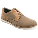 【送料無料】 バンス メンズ オックスフォード シューズ Vance Co. Romano Men's Casual Dress Shoes Tan