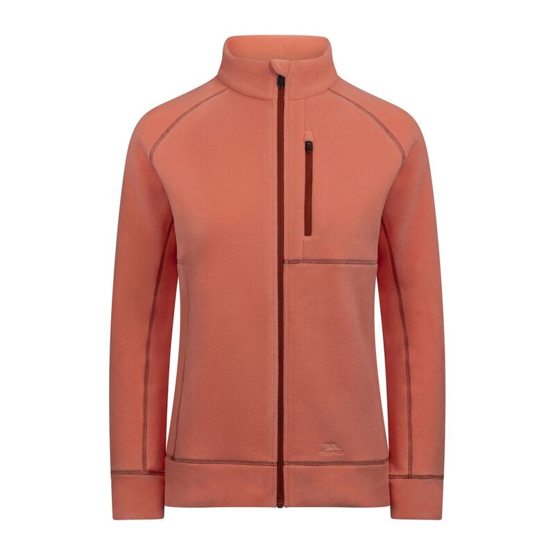 トレスパス レディース アウター ニット・セーター フリース ジャケット Trespass Womens/Ladiescript AT200 Fleece Jacket Burnt Sienna