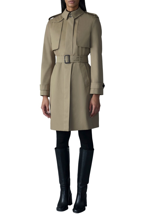 マッカージュ レディース アウター ジャケット・ブルゾン コート Mackage Winn 2-in-1 Insulated Trench Coat Light Camel キャメル