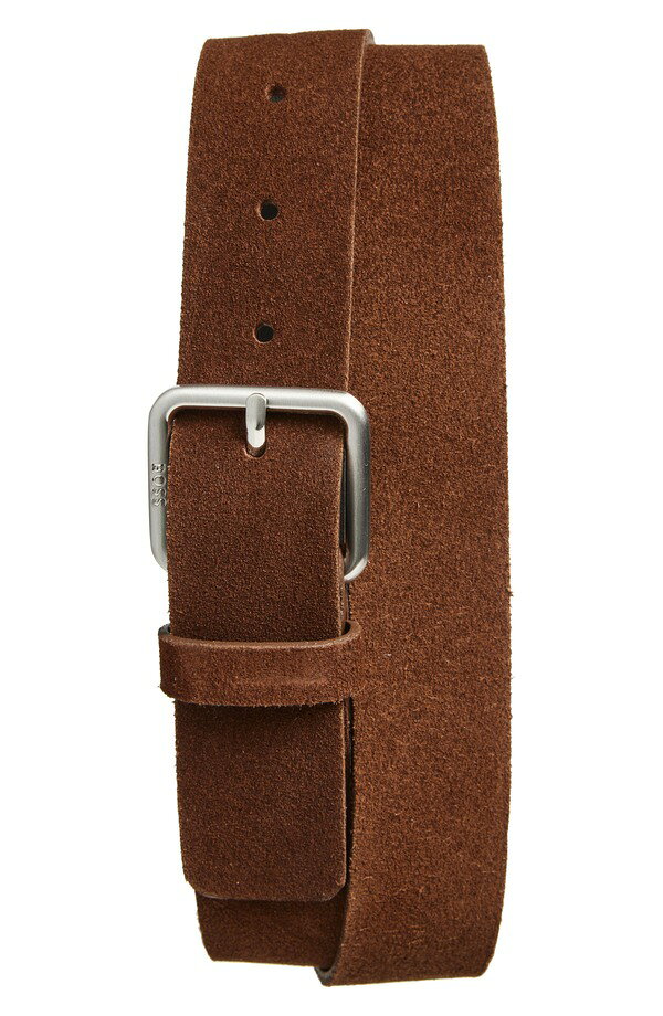 Other - ボス メンズ アクセサリー ベルト スエード BOSSuede Belt Medium Brown ブラウン