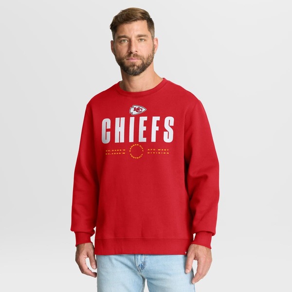 ファナティクス メンズ アウター パーカー・スウェット シャツ Men's Fanatics Red Kansas City Chiefs Direct Handoff Legacy Pullover Sweatshirt Red レッド