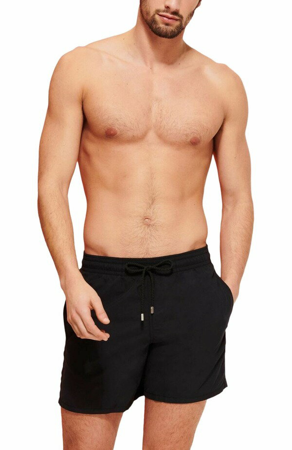 ヴィルブレクイン メンズ 水着 ハーフパンツ・ショーツ Vilebrequin Men'solid Swim Trunks Bleu Marine