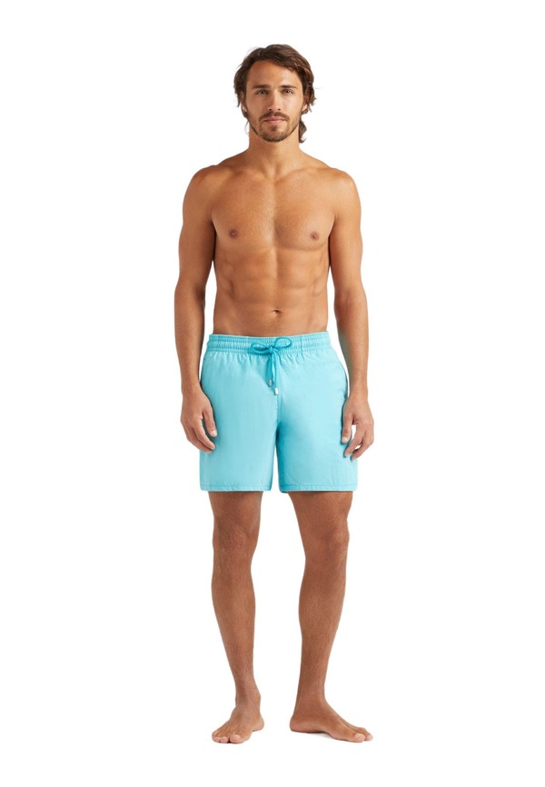ヴィルブレクイン メンズ 水着 ハーフパンツ・ショーツ ショートパンツ Vilebrequin Men's Rondes Tortues Aqua Reactive Swim Shorts Bora アクア