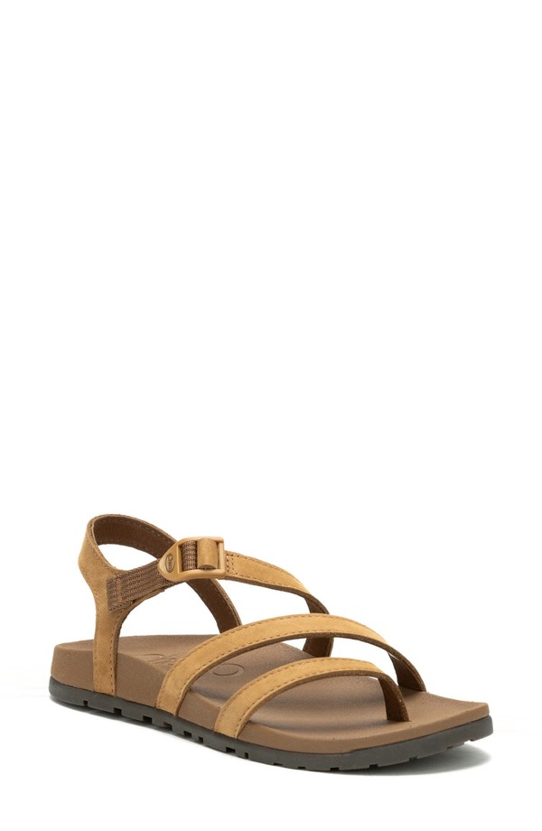 チャコ レディース シューズ サンダル ダウン レザー Chaco Lowdown Leather Sandal Bone Brown ブラウン