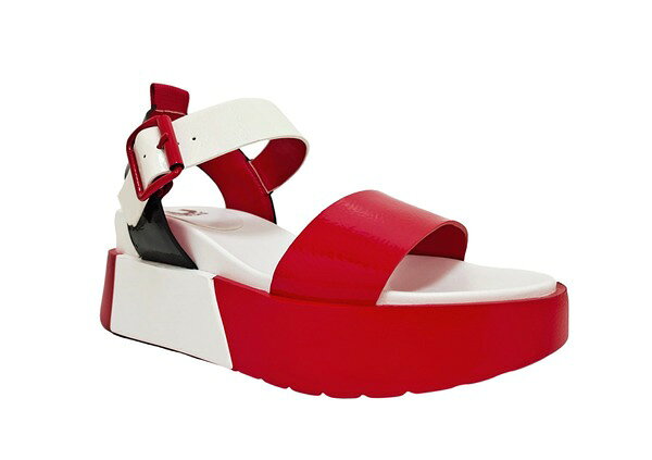ナインティユニオン レディース シューズ サンダル NINETY UNION Sport Wedge Sandal Red Multi レッド