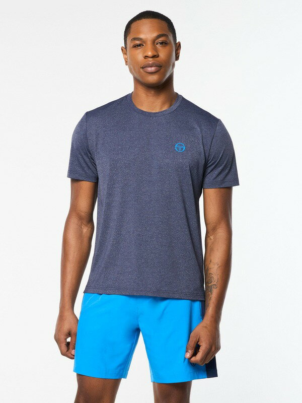 セルジオタッキーニ メンズ トップス Tシャツ Sergio Tacchini Elio Performance T-Shirt Eclipse