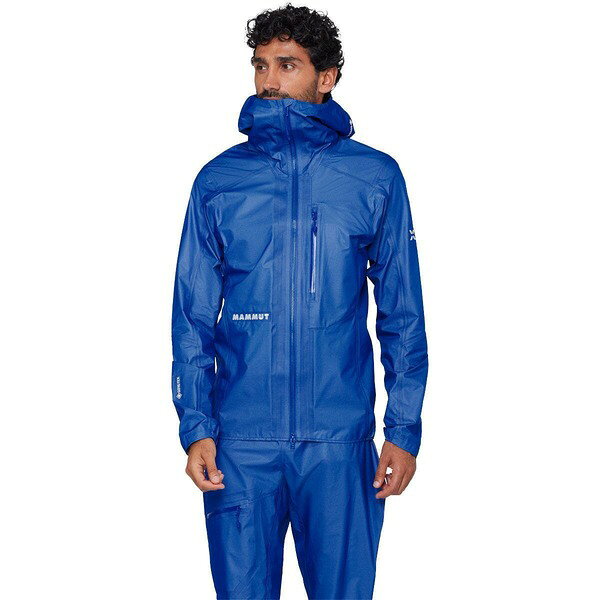 マムート メンズ アウター ジャケット・ブルゾン フーデッドジャケット Mammut Eiger Nordwand Light Hs Hooded Jacket - Men's Eiger Blue ブルー