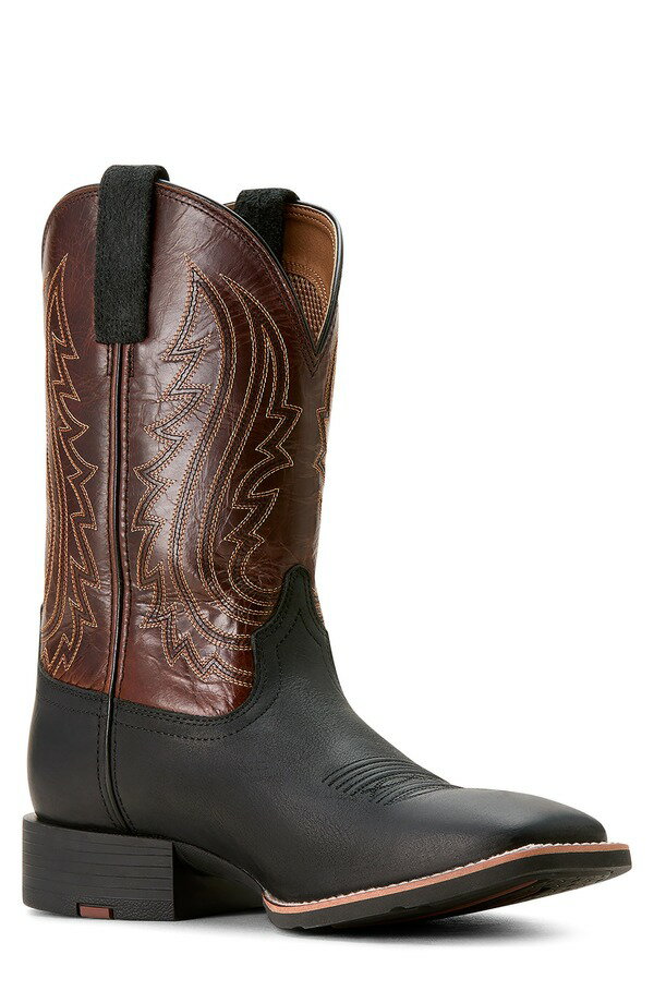 Other - アリアト メンズ シューズ ブーツ・レインブーツ Ariat Sport Big Country Wide Square Toe Cowboy Boot Basic Black/ Mahogany ブラック