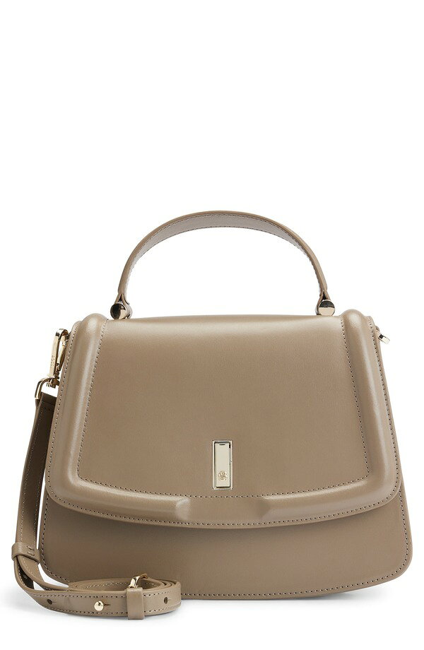 ボス メンズ バッグ レザー BOSS Arielleather Top Handle Bag MEDIUM BROWN ブラウン