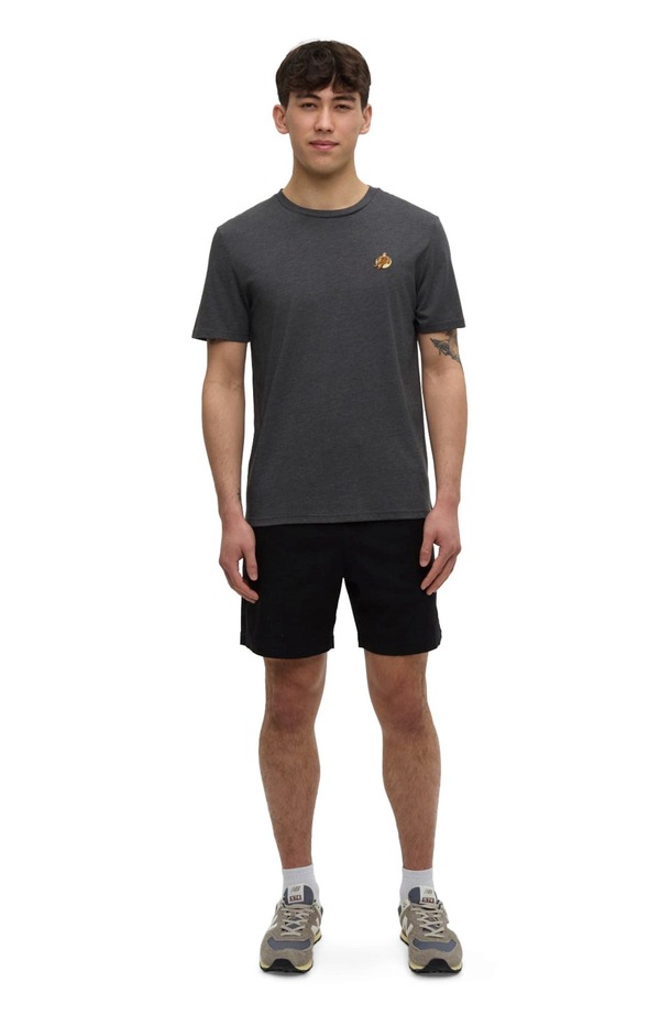 テンツリー メンズ トップス Tシャツ tentree Sasquatch T-Shirt Graphite Heather/Floatie グラファイト