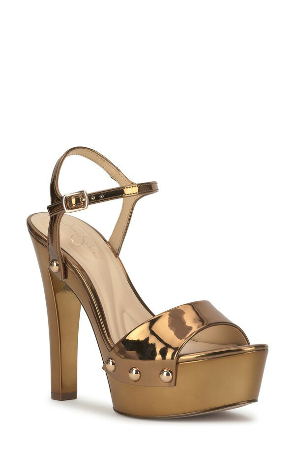 ジェシカシンプソン レディース シューズ ヒール プラットフォーム サンダル Jessica Simpson Calenta-O Platform Sandal (Women) BRONZE