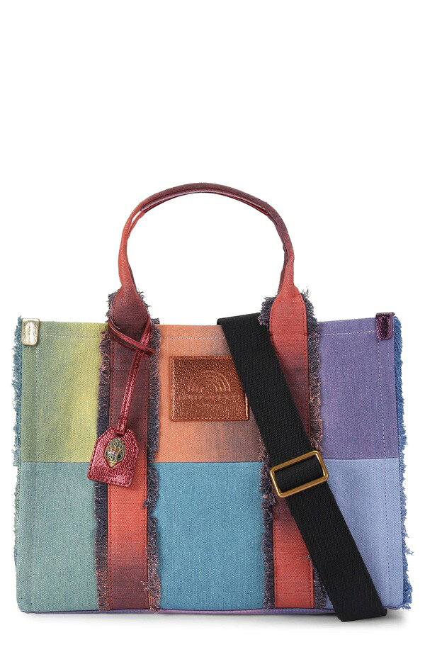カートジェイガーロンドン レディース バッグ パッチワーク デニム Kurt Geiger London Southbank Patchwork Denim Tote PATCH MULTI マルチカラー
