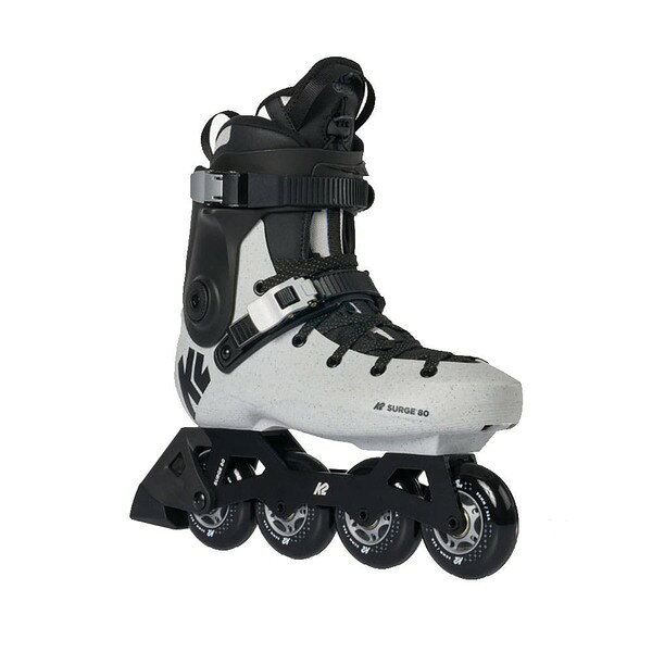 ケーツー レディース シューズ スニーカー K2 Surge 80 Inline Skates for Men Women Adult Unisex Street Fitness Roller Skate Blades (Unisex) Gray グレー