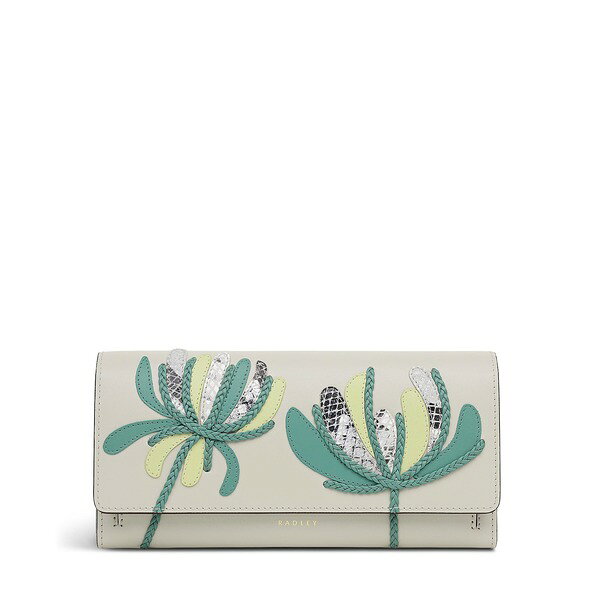 ラドリー レディース アクセサリー 財布 レース Radley Picton Place - Summer Blooms Large Flapover Wallet Shell