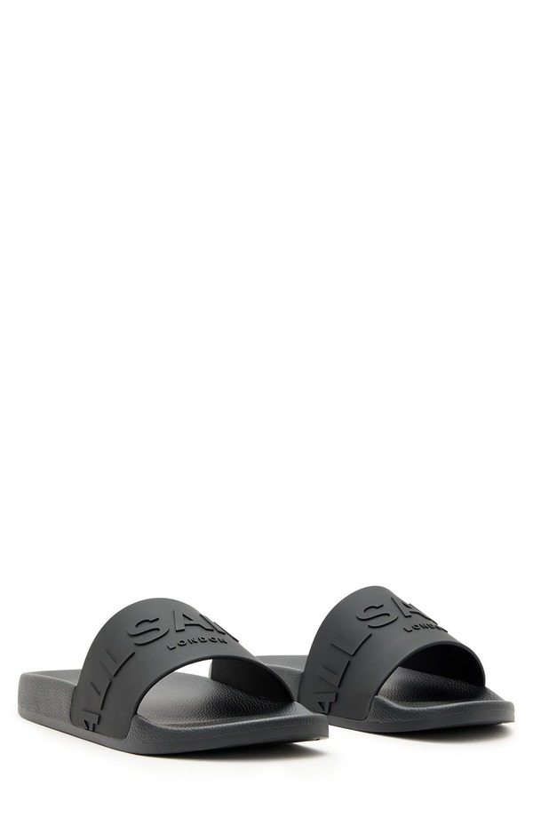 オールセインツ メンズ シューズ サンダル AllSaints Biggy Slide Sandal Black ブラック