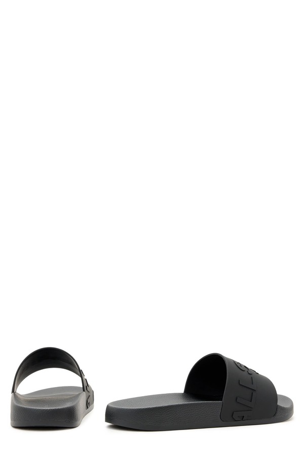ReVida 楽天市場店のオールセインツ メンズ シューズ サンダル AllSaints Biggy Slide Sandal Black ブラック｜アングル3