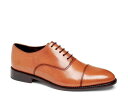 アンソニー ヴィア メンズ オックスフォード シューズ Clinton Cap Toe Oxford Tan