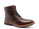 アンソニー ヴィア メンズ ブーツ・レインブーツ シューズ Lincoln Boot Dark Brown
