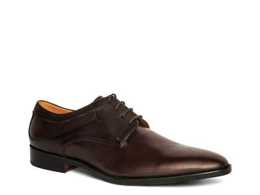 カルロスサンタナ メンズ オックスフォード シューズ Power Print Oxford Dark Brown カルロスサンタナ メンズ オックスフォード シューズ Power Print Oxford Dark Brown