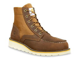 カーハート メンズ ブーツ・レインブーツ シューズ Wedge Work Boot Cognac