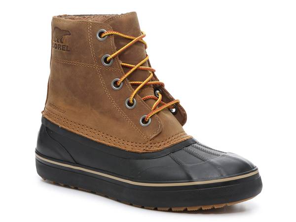 ソレル メンズ ブーツ・レインブーツ シューズ Cheyanne Metro Lace Snow Boot Brown/Black