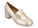 【送料無料】 ジュルネ コレクション レディース スリッポン・ローファー シューズ Nysaa Loafer Pump Gold Metallic
