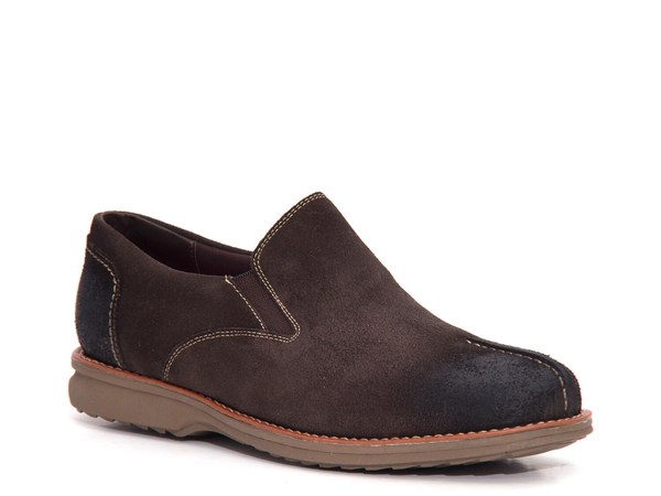 【送料無料】 サンドロ・モスコローニ メンズ スリッポン・ローファー シューズ Brad Slip-On Dark Brown