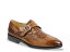 【送料無料】 サンドロ・モスコローニ メンズ スリッポン・ローファー シューズ Lester Wingtip Monk Strap Slip-On Cognac