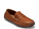 【送料無料】 コールハーン メンズ スリッポン・ローファー シューズ Wyatt Penny Loafer Cognac