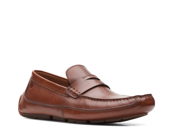 【送料無料】 クラークス メンズ スリッポン・ローファー シューズ Markman Way Loafer Dark Brown