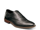 【送料無料】 ステイシーアダムス メンズ オックスフォード シューズ Macarthur Wingtip Oxford Black