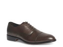 【送料無料】 アンソニー ヴィア メンズ オックスフォード シューズ Clinton Cap Toe Oxford Dark Brown