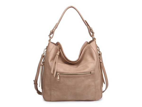 ブルックリン 【送料無料】 アーバンエクスプレッション レディース ハンドバッグ バッグ Brooklyn Hobo Bag Beige