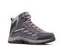 コロンビア 【送料無料】 コロンビア レディース ブーツ・レインブーツ ハイキングシューズ シューズ Crestwood Mid Hiking Boot - Women's Grey