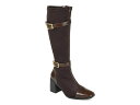 【送料無料】 ジュルネ コレクション レディース ブーツ・レインブーツ シューズ Gaibree Extra Wide Calf Riding Boot Dark Brown(4)