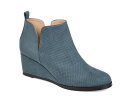 【送料無料】 ジュルネ コレクション レディース ブーツ・レインブーツ ブーティ シューズ Mylee Wedge Bootie Dark Turquoise
