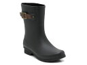 【送料無料】 チョーカ レディース ブーツ・レインブーツ シューズ Downtown Mid Rain Boot Black
