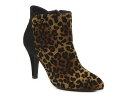 【送料無料】 ベリーニ レディース ブーツ・レインブーツ ブーティ シューズ Victoria Bootie Black/Tan Leopard Print