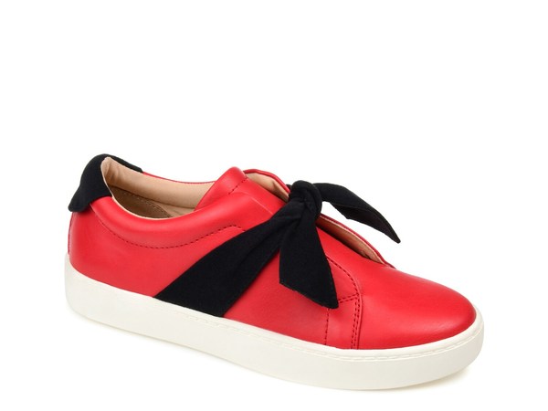 アッシュ 【送料無料】 ジュルネ コレクション レディース スニーカー シューズ Ash Slip-On Sneaker Red