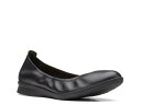 【送料無料】 クラークス レディース パンプス シューズ Jenette Ease Ballet Flat Black